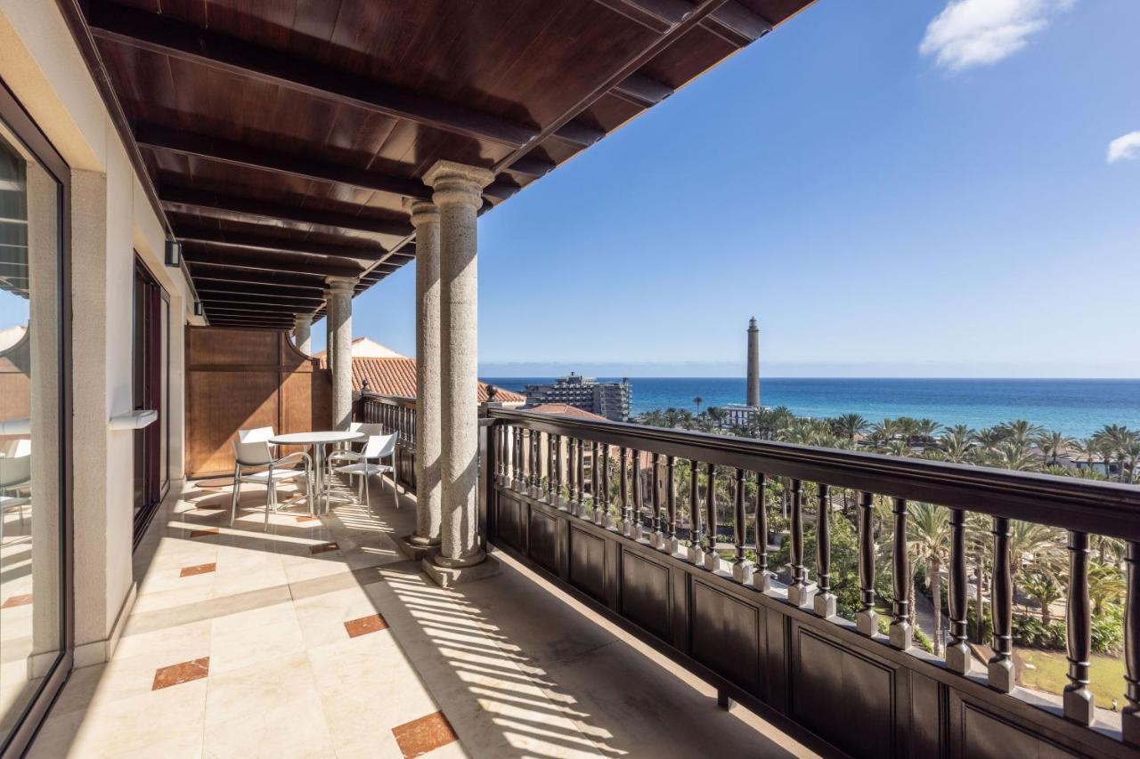 Lopesan Costa Meloneras Resort & Spa المظهر الخارجي الصورة View from the balcony of a suite at the Hilton Tel Aviv