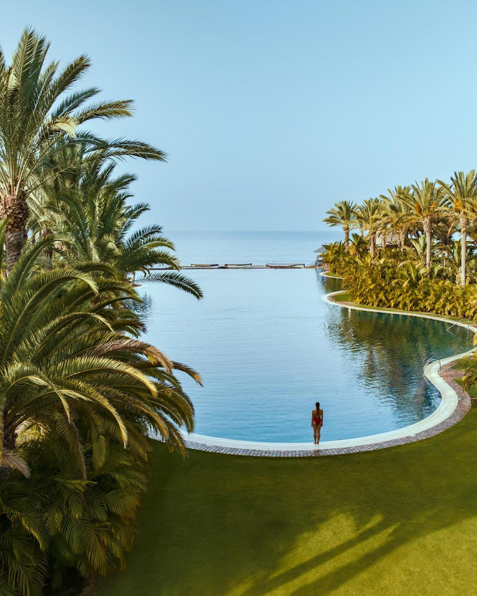 Lopesan Costa Meloneras Resort & Spa المظهر الخارجي الصورة The resort's lagoon